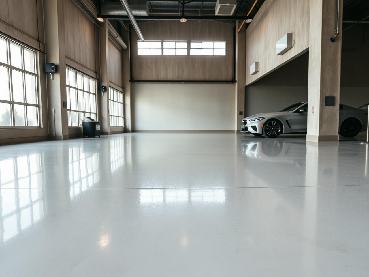 Coating garage- & bedrijfsvloeren — Epoxy coatings voor garages, werkplaatsen, showrooms en opslag.