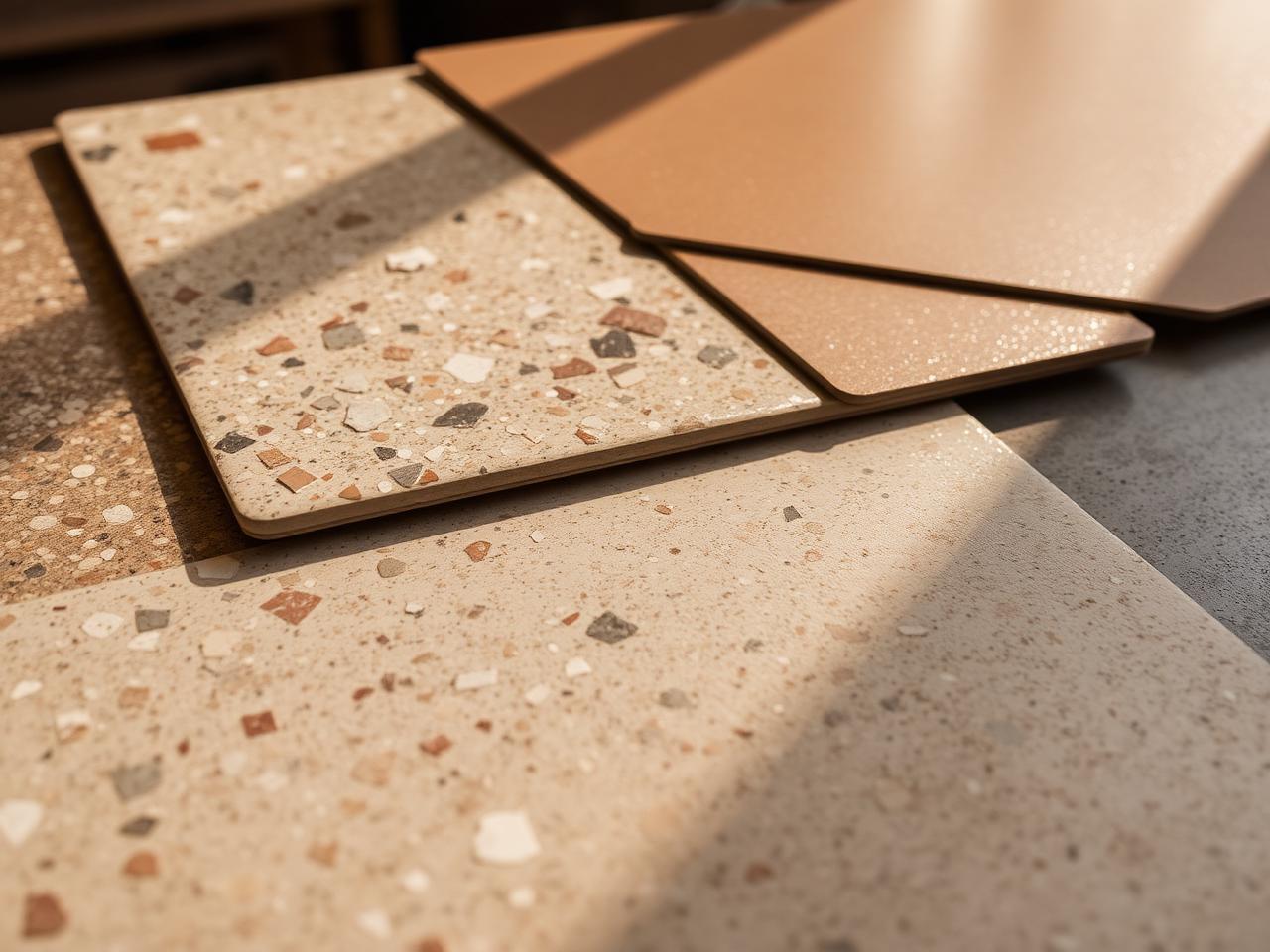 Decoratieve afwerkingen — Metallic, terrazzo-look, kleurstalen en custom finishes.